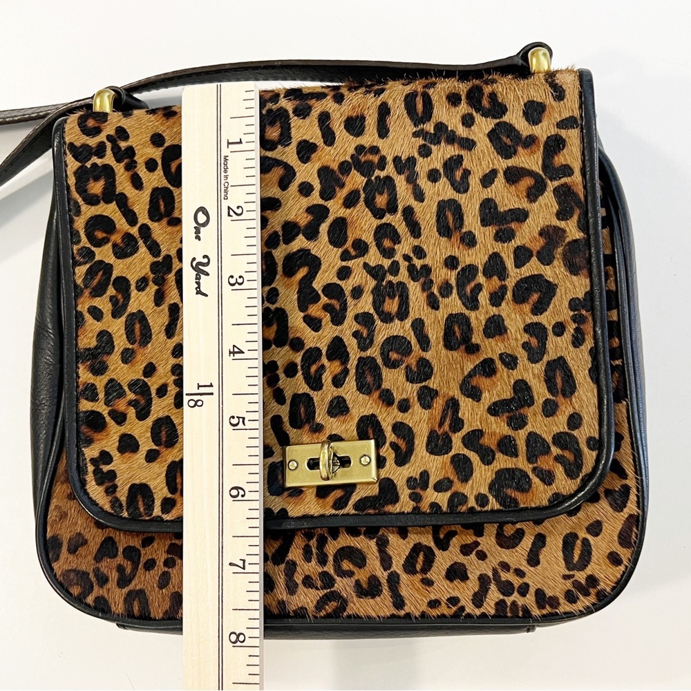 ✖️SOLD✖️•FOSSIL• Memoir Small Flap Crossbody Bag in Cheetah - Picture 13 of 15